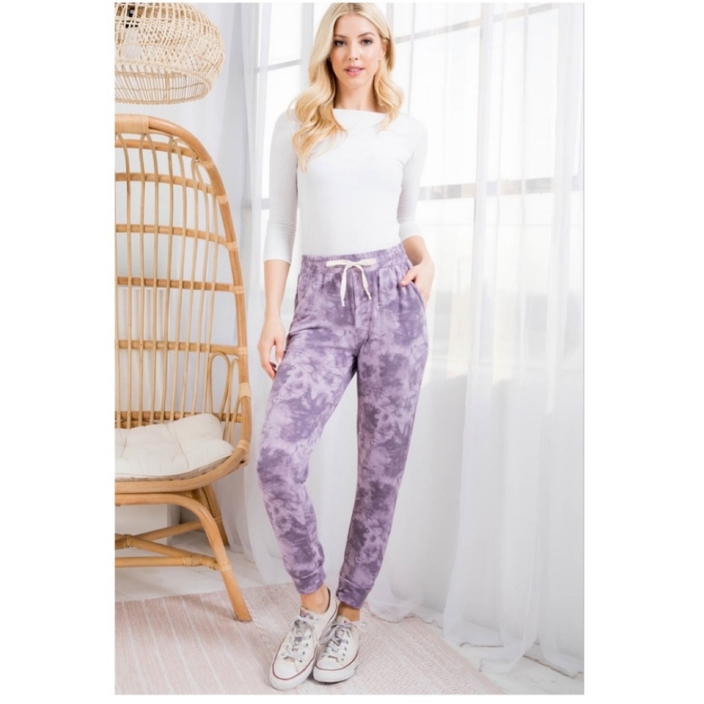 First Love Tie Dye Jogger Pants
